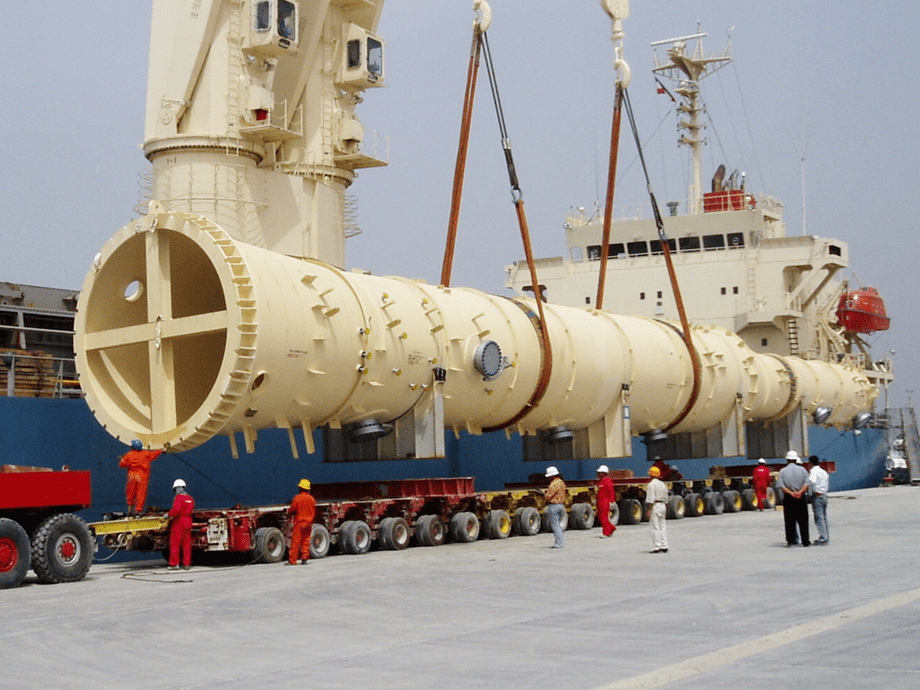 Plant Team Transportation of heavy cargo